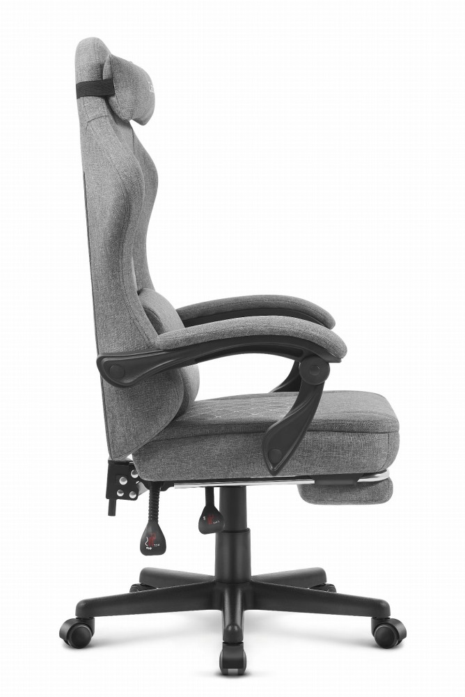 Fotel gamingowy Cabro C503 Szary Czarny Tkanina