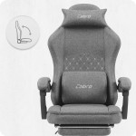 Fotel gamingowy Cabro C503 Szary Czarny Tkanina