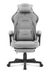 Outletowy Fotel gamingowy Cabro C502 Szary Czarny Tkanina
