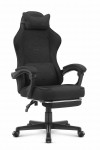 Outletowy Fotel gamingowy Cabro C502 Czarny Tkanina