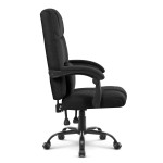 Outletowy Fotel biurowy Cabro C505 Czarny Tkanina