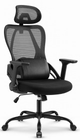 Fotel biurowy Cabro C507 Czarny Tkanina