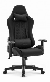 Fotel biurowy Cabro C508 Black Czarny Tkanina 