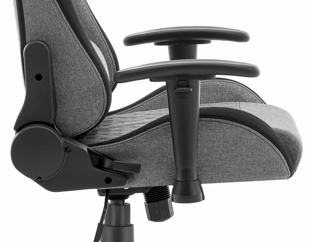 Fotel biurowy Cabro C508 Black Grey Szary Czarny Tkanina