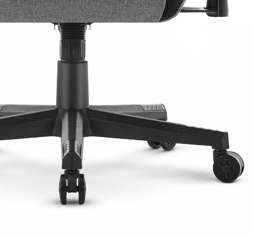 Fotel biurowy Cabro C508 Black Grey Szary Czarny Tkanina