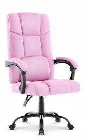 Fotel biurowy Cabro C505 Różowy Tkanina